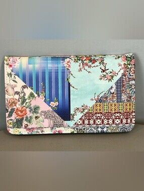 Johnny Was Alia Jewelry Pouch Travel Case Zippered Organizer